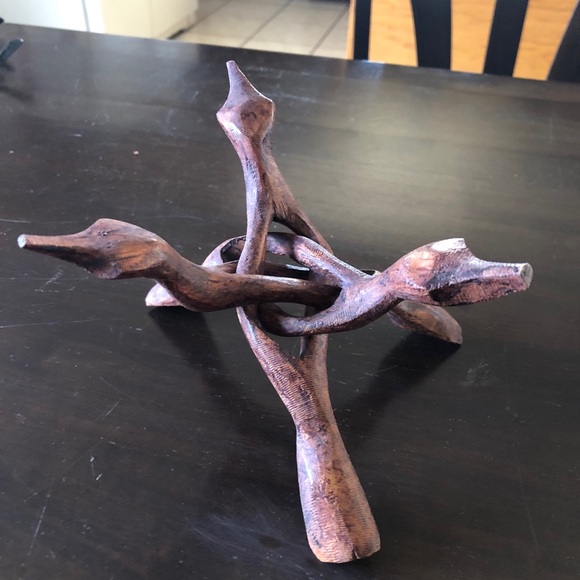 Abstract Art Bowl Stand from the '70's - Picture 4 of 9